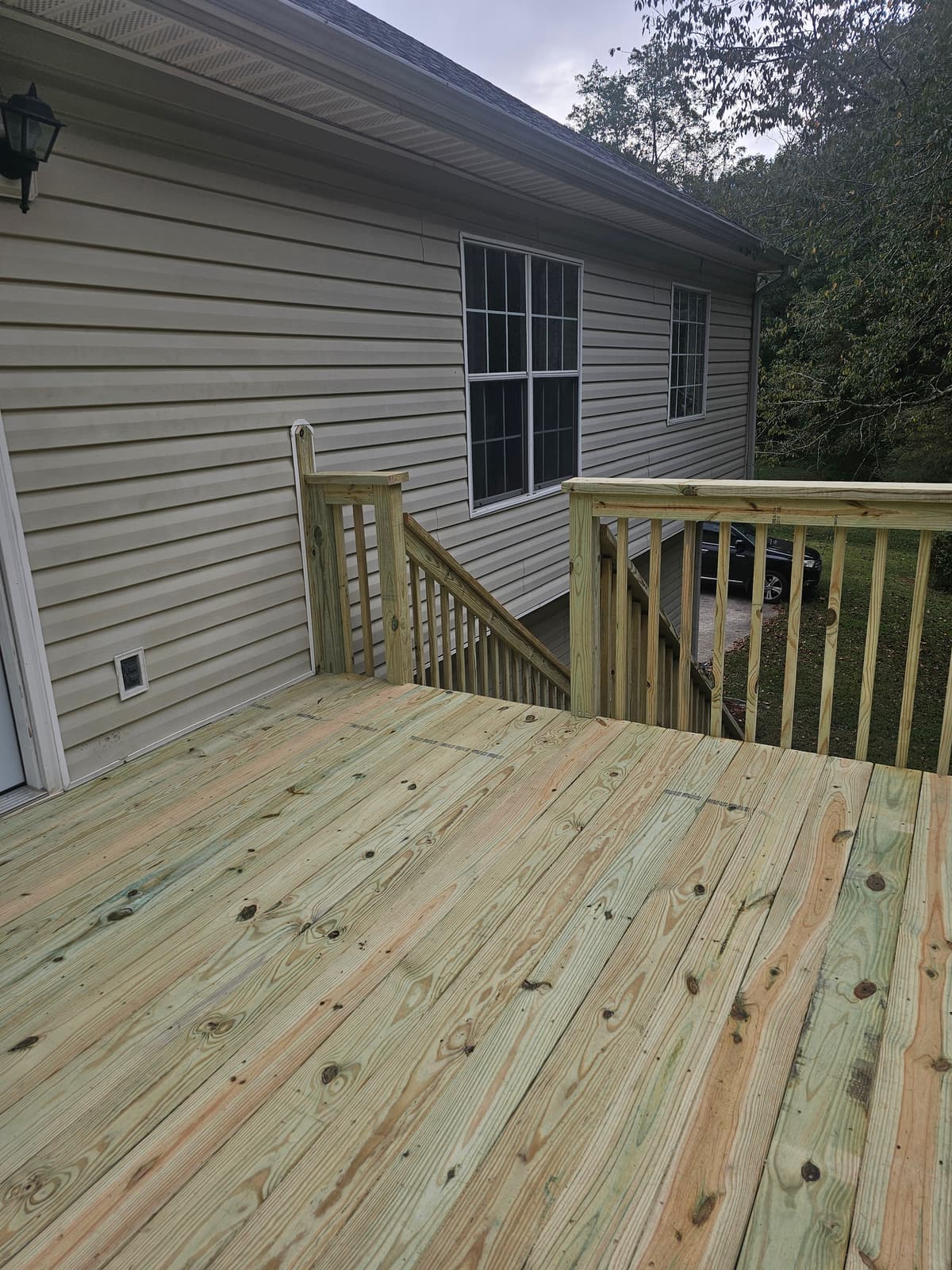 Recent deck project 1